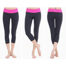 Bonne qualité Femmes respirantes Pantalons de yoga Sport Fitness pour Gym